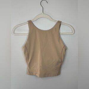 Lululemon Women’s Align High Neck Tank- nude/cream